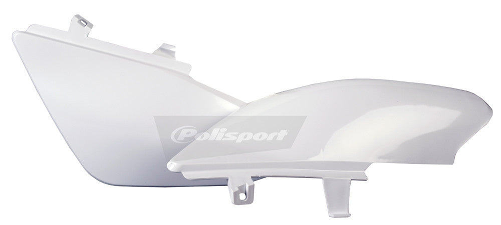 POLISPORT Side Number Plate White 8602000001