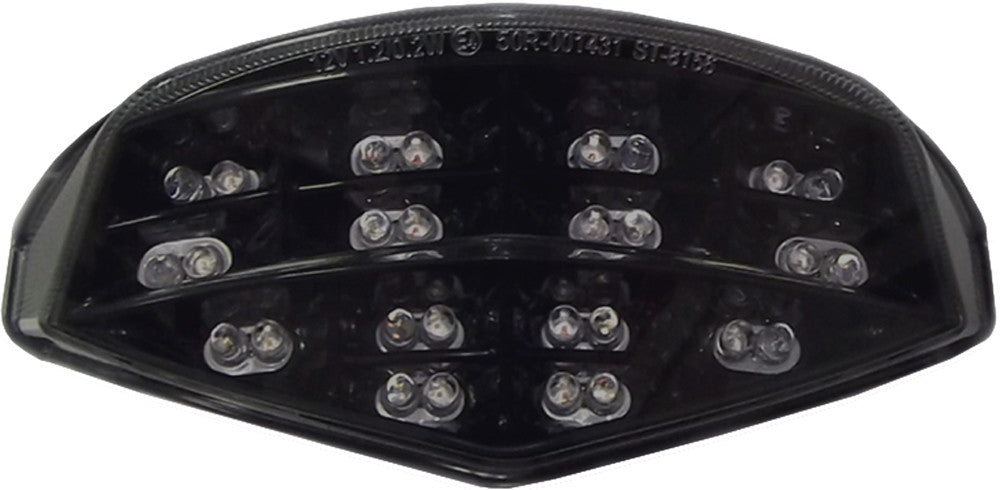 DMP Powergrid Tail Light Smoke 905-8209D