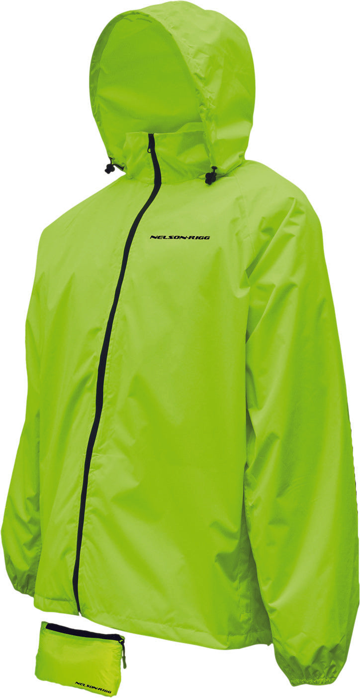 NELSON-RIGGCompact Rain Jacket Yellow LCJ-HVY-LG