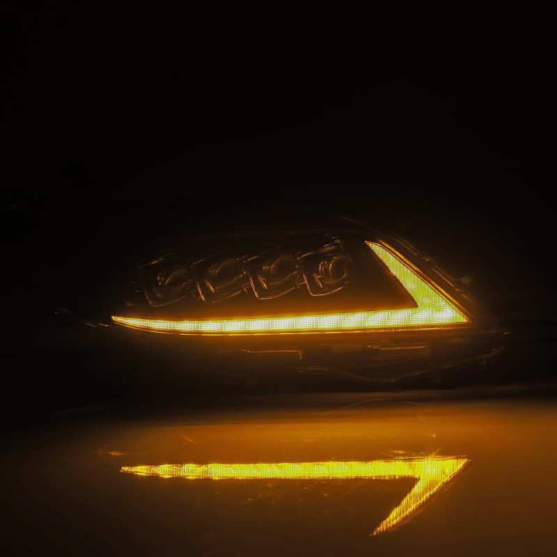 AlphaRex 2011+ Toyota Sienna NOVA LED Proj Headlights Plank Style Black w/Activ Light/Seq Signal/DRL 880768