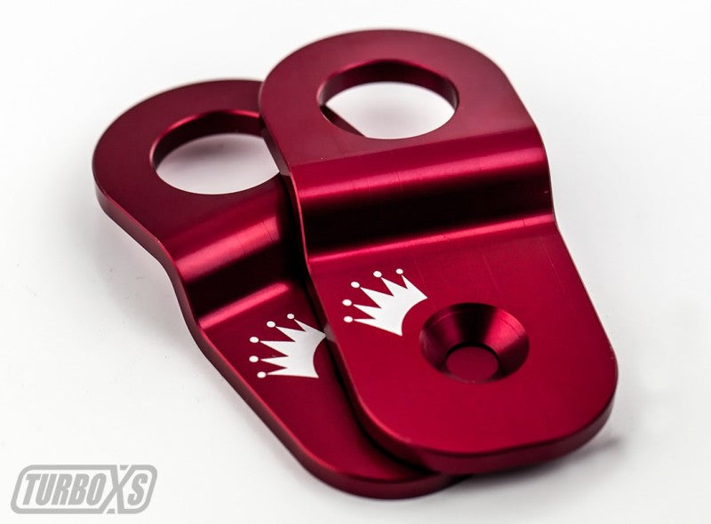 Turbo XS 15-16 Subaru WRX/STI Billet Aluminum Radiator Stay - Red W15-RADSTAY-RED