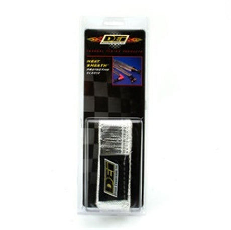 DEI Heat Sheath 3/4in x 3ft - Aluminized Sleeving - Sewn Edge 10403