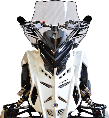 POWERMADD Windshield - Tall - 20" - Polaris 14640
