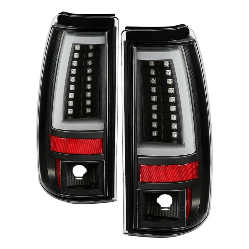 Spyder 03-06 Chevy Silverado - (Does Not Fit Stepside) LED Tail Lights - All Black ALT-YD-CS03V2-LED 5085849