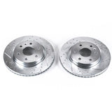 Power Stop 08-17 Buick Enclave Front Evolution Drilled & Slotted Rotors - Pair AR8696XPR