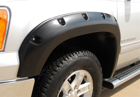 Lund 07-13 GMC Sierra 1500 RX-Rivet Style Smooth Elite Series Fender Flares - Black (4 Pc.) RX109S