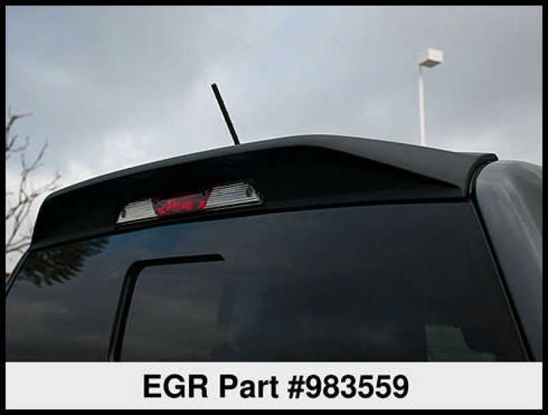 EGR 19-20 Ford Ranger Super Crew Rear Cab Truck Spoiler - Matte Black 983559