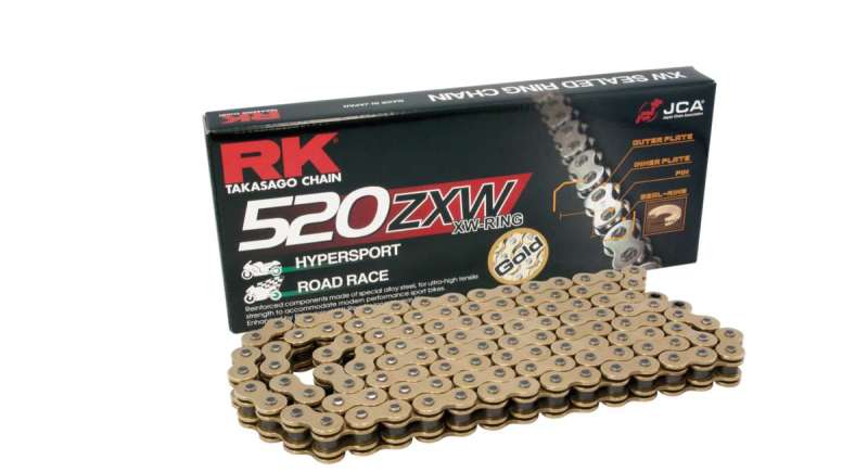 RK Chain GB520ZXW-150L XW-Ring - Gold GB520ZXW-150