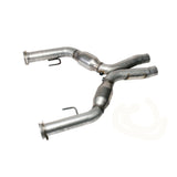 BBK 05-10 Mustang 4.6 Short Mid X Pipe With Catalytic Converters 2-3/4 For BBK Long Tube Headers 1637