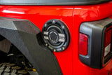 DV8 Offroad 2018+ Jeep JL Aluminum Fuel Door for 20-Pres Wrangler D-JL-190004-MIL