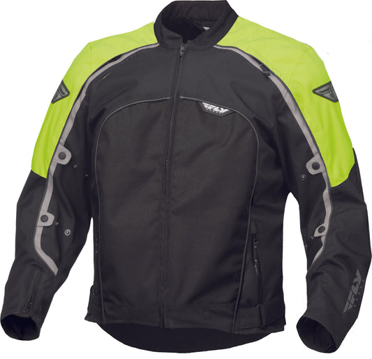 FLY RACING Butane 4 Jacket Hi-Vis/Black Sm #5958 477-2074~2