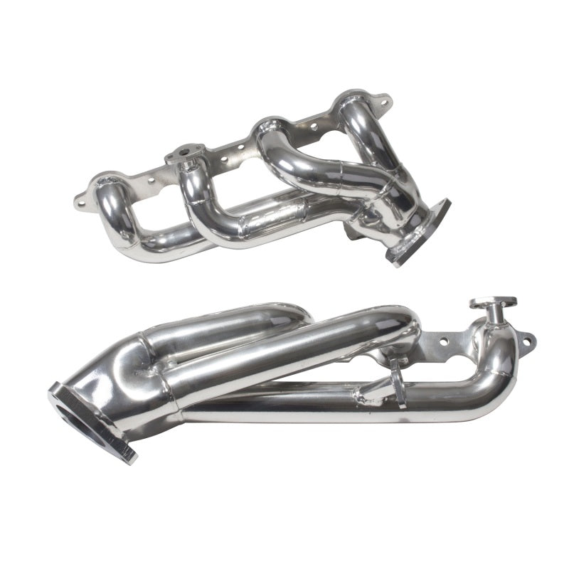 BBK 99-04 GM Truck SUV 4.8 5.3 Shorty Tuned Length Exhaust Headers - 1-3/4 Silver Ceramic 40050