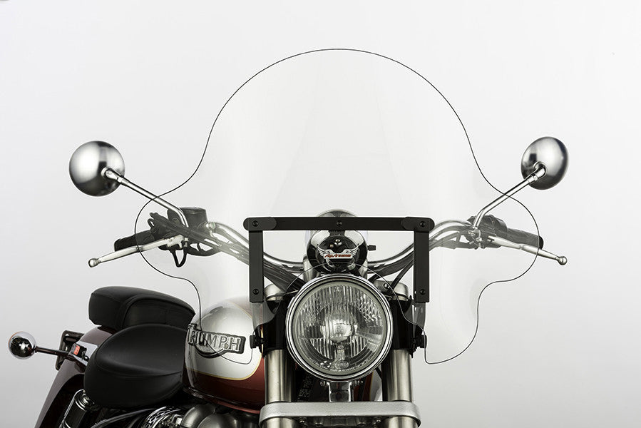 SLIPSTREAMER Ss32 Falcon Windshield 16" Clear/Black SS-32-16CQB