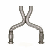 BBK 11-14 Mustang 5.0 Short Mid X Pipe With Catalytic Converters 3.0 For BBK Long Tube Headers 1658