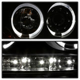 Spyder Volkswagen GTI 06-09/Jetta 06-09 Halogen Model Only - LED Halo DRL Black PRO-YD-VG06-HL-BK 5012098