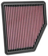 K&N 2019 Nissan Altima 2.5L F/I Drop In Replacement Air Filter 33-5095
