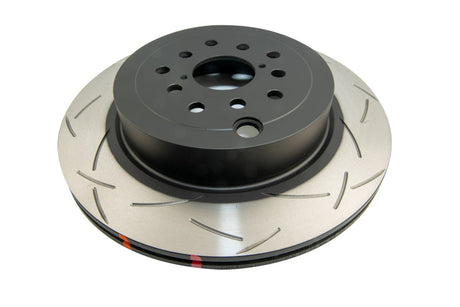 DBA Subaru WRX STi Brembo 6 Pot Spec R Yellow Calipers 19in Rim 4000 Series Stand Rear Brake Rotor 43051-10