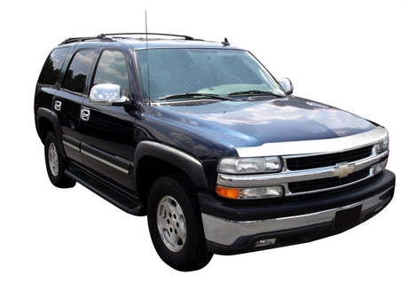 AVS 99-02 Chevy Silverado 1500 Aeroskin Low Profile Hood Shield - Chrome 622013