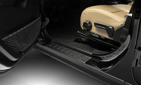Bushwacker Jeep Wrangler JL Trail Armor Rocker Panel and Sill Plate Cover- Black 14095