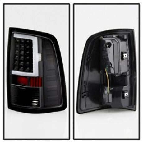 xTune 13-18 Dodge Ram 1500 LED Tail Lights - Black (ALT-ON-DRAM13V2-LBLED-BK) 9041013