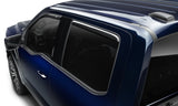 AVS 15-18 Ford F-150 Supercrew Ventvisor In-Channel Front & Rear Window Deflectors 4pc - Smoke 194975