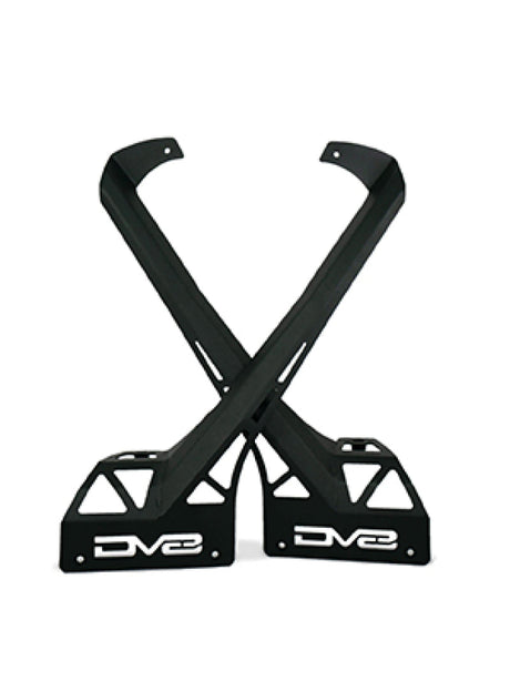 DV8 Offroad 20-22 Jeep JL 392 & JT Mojave A-Pillar Light Bar Mount LBJL-07