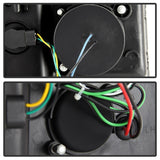 Spyder Chevy Silverado 1500 14-16 Projector Headlights Light Bar DRL Blk PRO-YD-CS14-LBDRL-BK 5079473