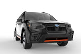 Rally Armor 19-21 Subaru Forester Black UR Mud Flap w/ Orange Logo MF52-UR-BLK/OR