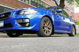 Rally Armor 15-21 Subaru WRX/STI (Sedan ONLY) Red UR Mud Flap w/ White Logo MF32-UR-RD/WH