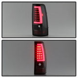 xTune Chevy Silverado 1500/2500/3500 99-02 / Version 3 Tail Lights Black ALT-ON-CS99V3-LBLED-BK 9038761