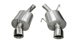 Corsa 05-10 Ford Mustang Shelby GT500 5.4L V8 Polished Sport Axle-Back Exhaust 14311