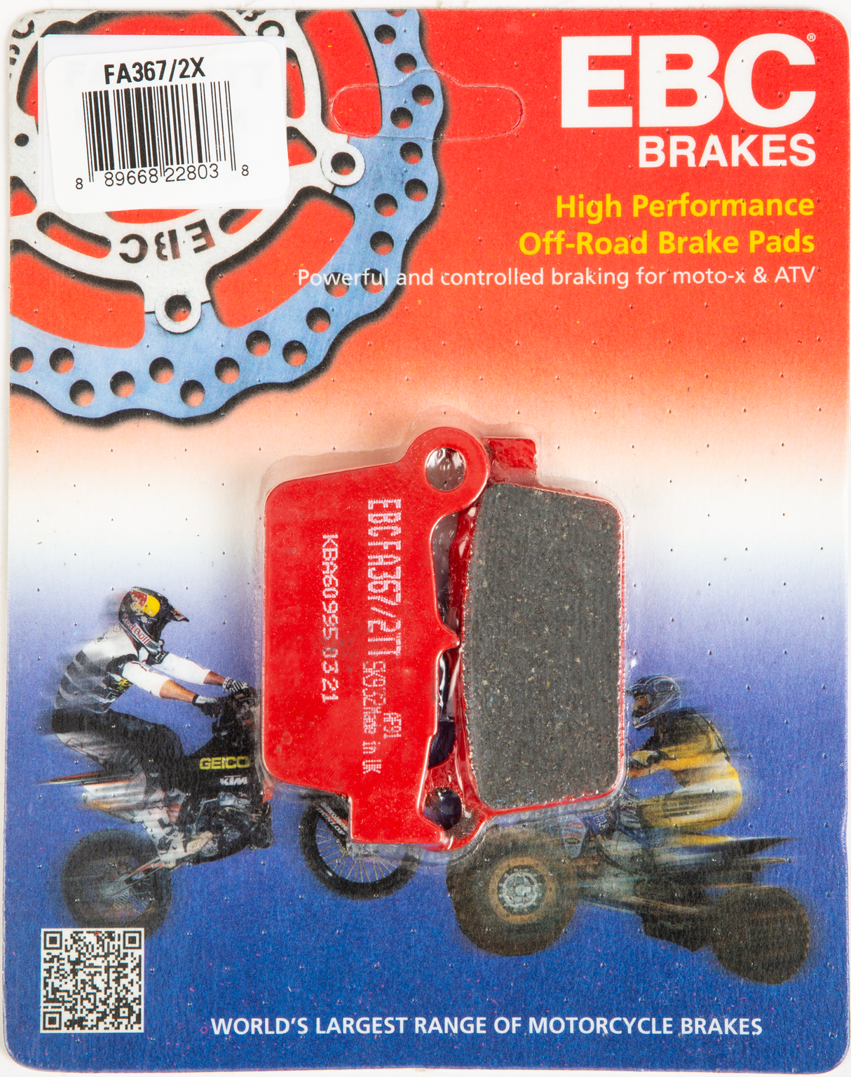 EBC Brake Pads FA367/2X