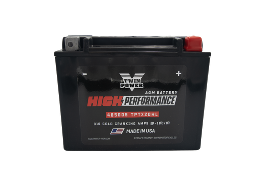 Twin Power YTX-20HL High Performance Battery Replaces H-D 65989-97A Made in USA