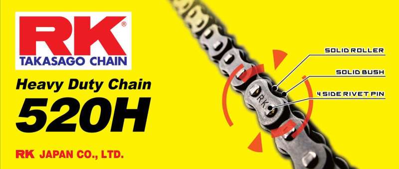 RK Chain RK-M 520H-114L - Natural 520H-114