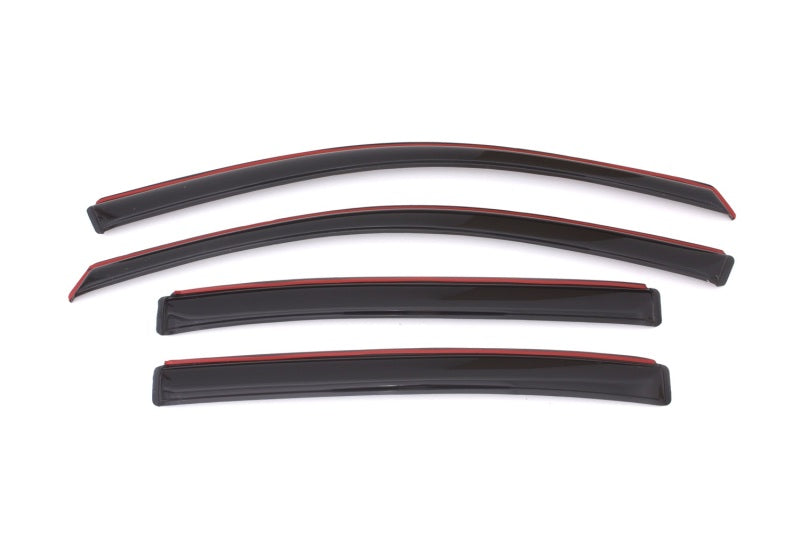 AVS 13-17 Honda Accord Ventvisor In-Channel Front & Rear Window Deflectors 4pc - Smoke 194535