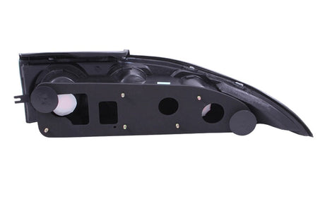 ANZO 1995-1999 Mitsubishi Eclipse Taillights Black 221084