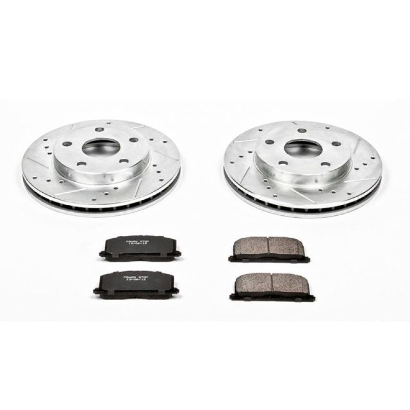 Power Stop 91-95 Toyota MR2 Front Z23 Evolution Sport Brake Kit K815