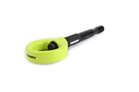 Perrin 15-17 Subaru WRX/STI Tow Hook Kit (Front) - Neon Yellow PSP-BDY-232NY