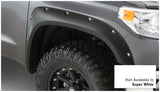Bushwacker 16-18 Toyota Tundra Fleetside Pocket Style Flares 4pc 66.7/78.7/97.6in Bed - Super White 30918-13