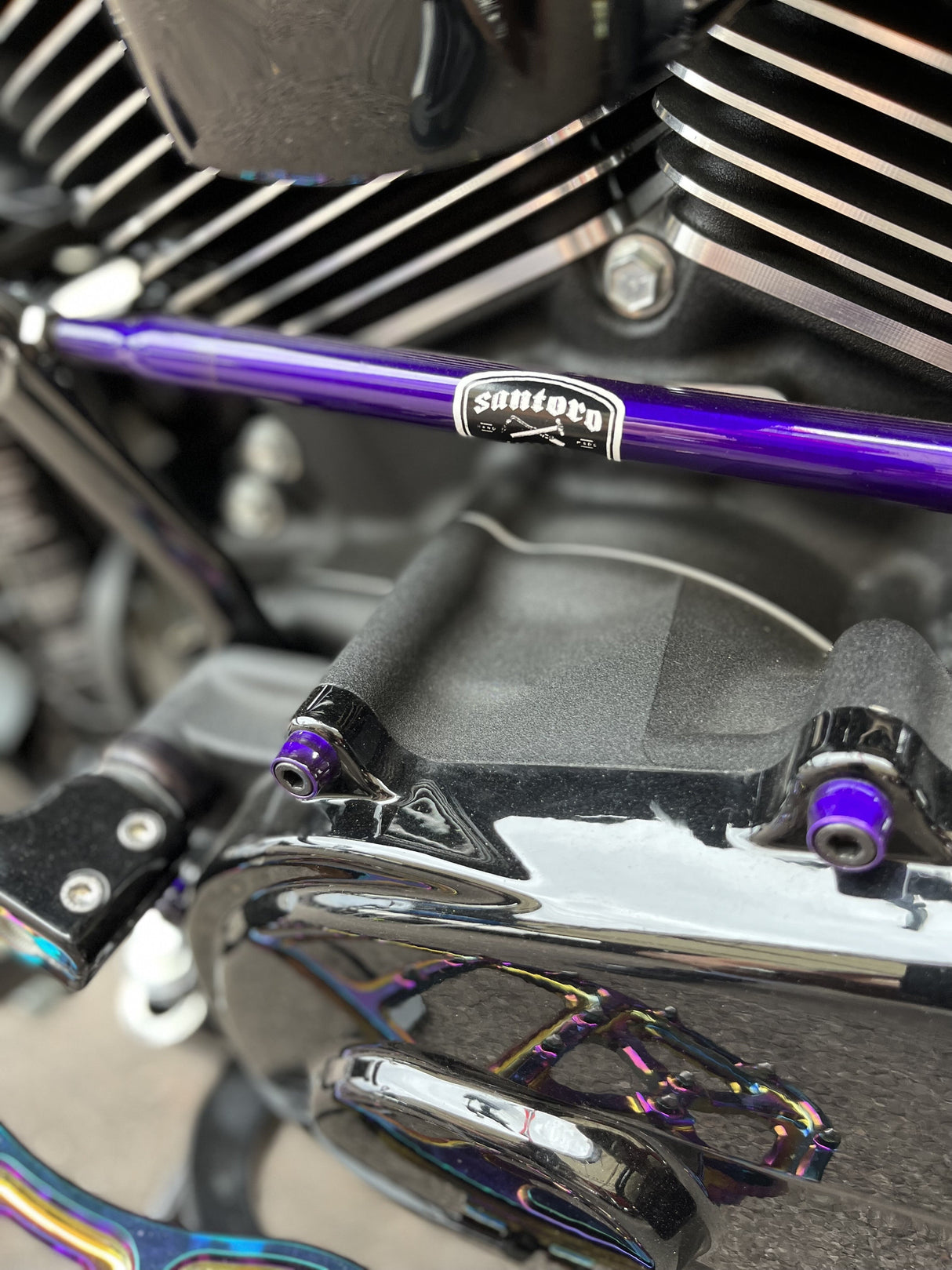SANTORO FABWORX Shift Linkage Purple Flh/Flt SF30015