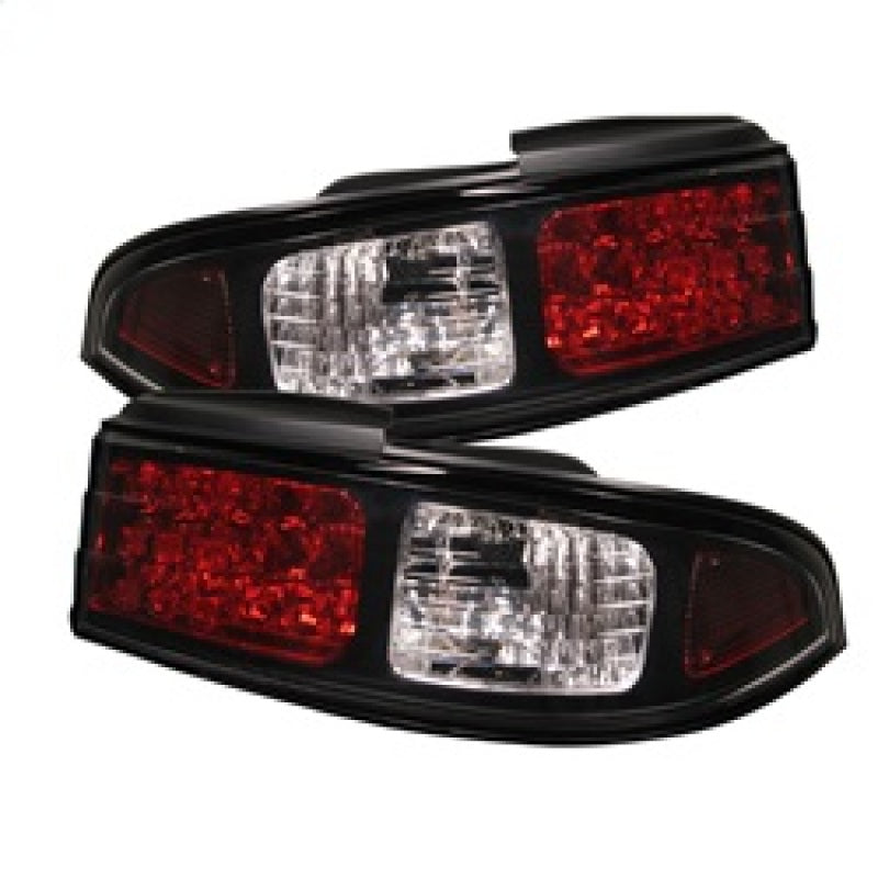 Spyder Nissan 240SX 95-98 LED Tail Lights Black ALT-YD-N240SX95-LED-BK 5006622