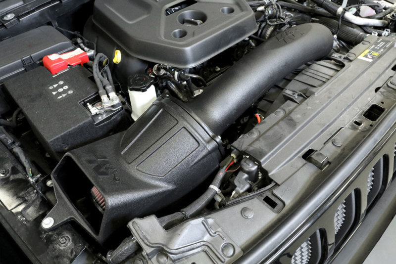 K&N 18-20 Jeep Wrangler JL 2.0L Aircharger Performance Intake 63-1580
