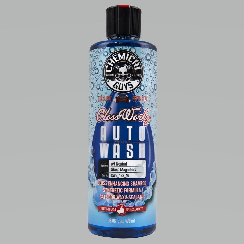 Chemical Guys Glossworkz Gloss Booster & Paintwork Cleanser Shampoo - 16oz CWS_133_16