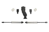 Fabtech 19-20 Ford F450/F550 4WD Dual Steering Stabilizer System w/DL 2.25 Shocks FTS22313