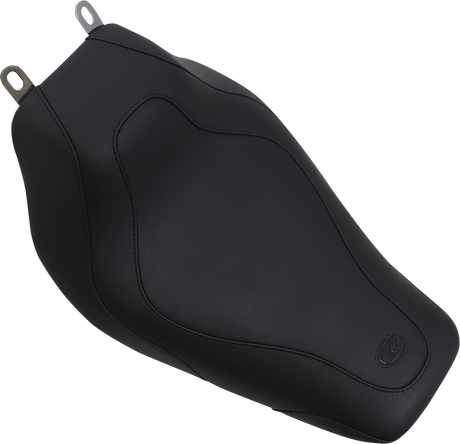 MUSTANG Seat - Tripper Solo - without Backrest - Stitched - Black - Road King 76350