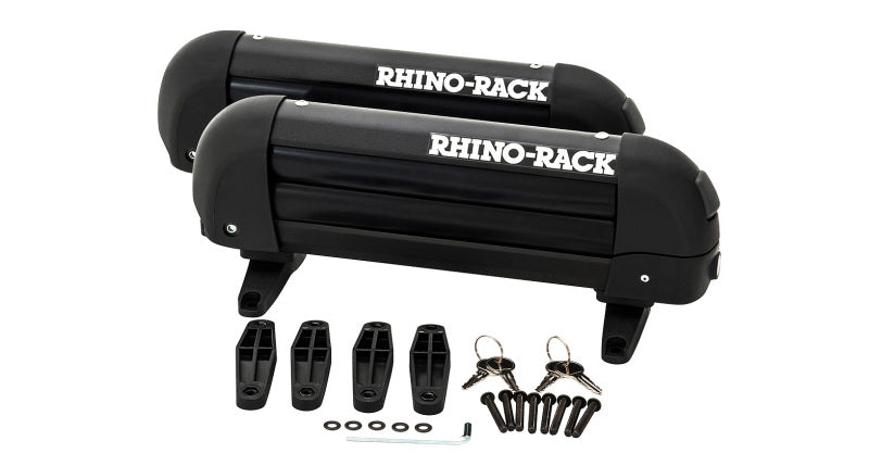 Rhino-Rack Universal Ski Carrier - Fits 2 Pairs of Skis - Black 572