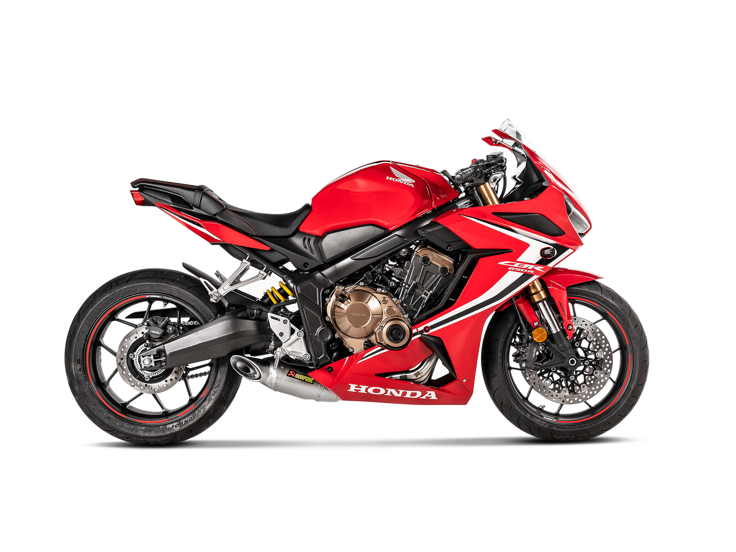 Escape de carrera AKRAPOVIC - Titanio CBR650R /CB650F S-H6R11-AFT 1810-2290 