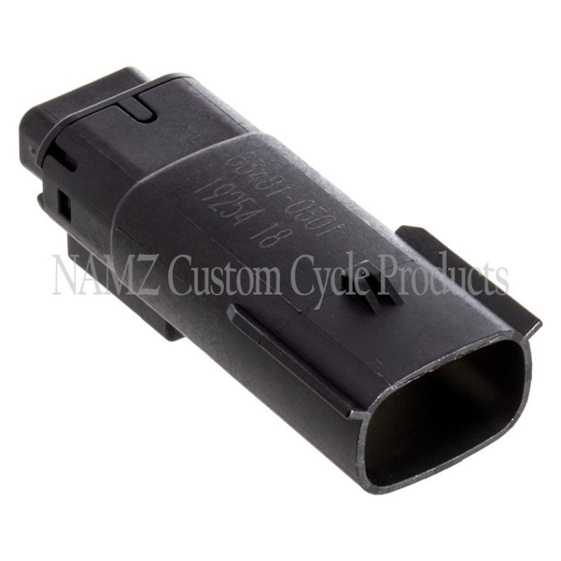 NAMZ 07-23 FLHRC Models Right Side Handlebar Ctrl Molex MX-150 3-Position Male - Blk (HD 72511-07BK) NM-33481-0301