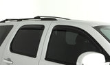 AVS 07-14 Chevy Tahoe Ventvisor In-Channel Front & Rear Window Deflectors 4pc - Smoke 194514
