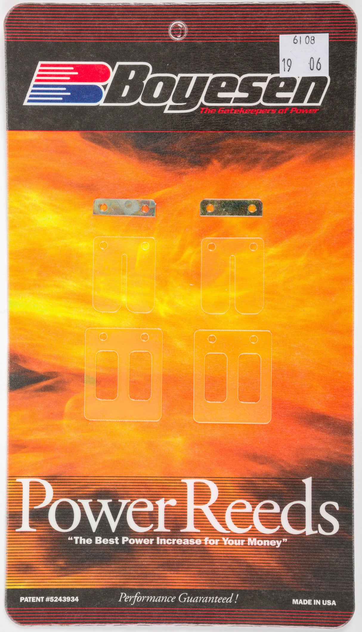 BOYESEN Motorcycle Reeds 6108